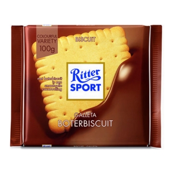 Rittersport | Boterbiscuit | 11 stuks