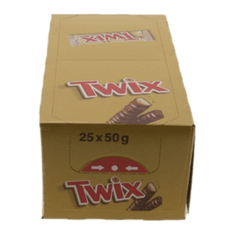 Twix | Single | 25 x 50 gram