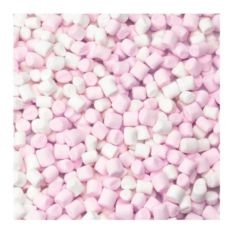 Mini Marshmallows | Roze-Wit | 1 kg