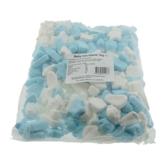 Babymix | Foam | Blauw/Wit | 1 kg