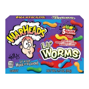 Warheads | Lil Worms | 12 x 99 gram