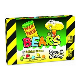 Toxic Waste | Gummy Bears Theatre Box | 12 x 85 gram