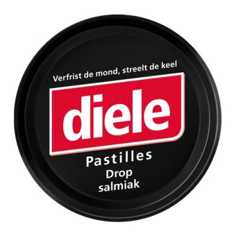 Diele | Keelpastilles | Drop Salmiak | 10 x 75 gram