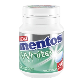 Mentos | White Green Mint | 6 potten