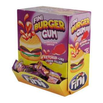 Fini | Burger Gum | 200 stuks