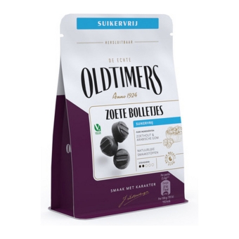 Oldtimers | Zoete Bolletjes Suikervrij | 12 x 100 gram