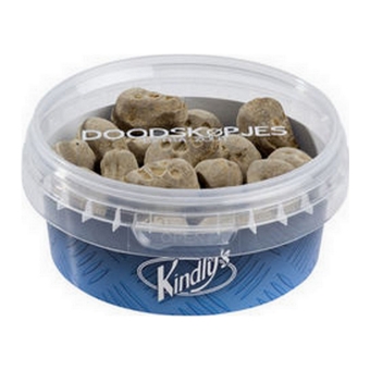 Kindly's doodskopjes 120 gr 12 bakjes