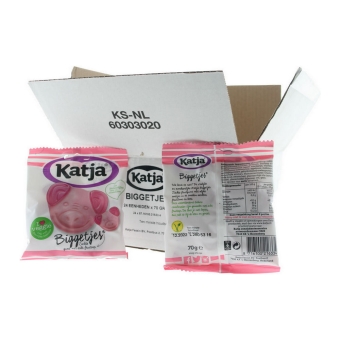 Katja | Biggetjes | 24 x 65 gram