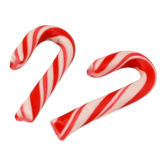 Holland Foodz | Candy Canes Mini Rood Wit | 30 x 5 gram