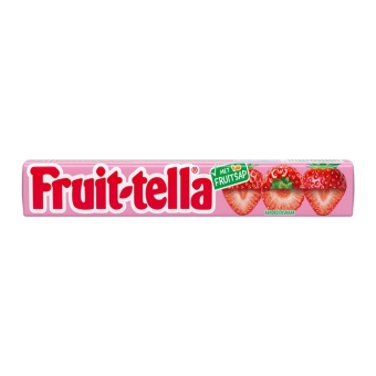 Fruittella | Strawberry Vegan Rol | 20 x 41 gram