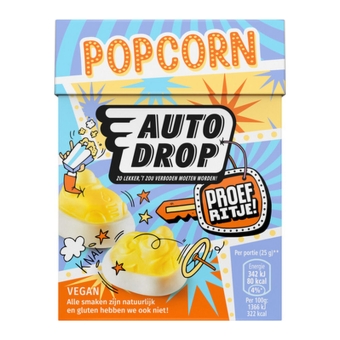 Autodrop | Proefritje Popcorn | 6 x 220 gram