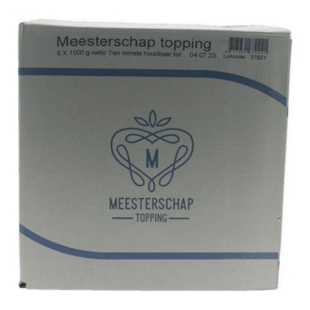 Meesterschap | Cappuccino Topping | 6 x 1 kg