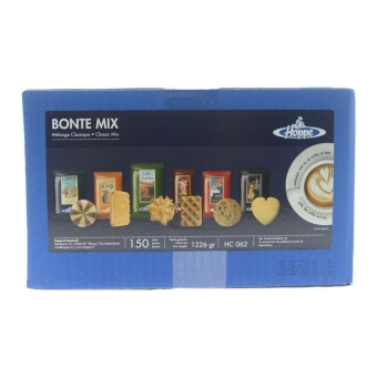 Hoppe Bonte Mix | Koffiekoekjes | Doos 150 stuks