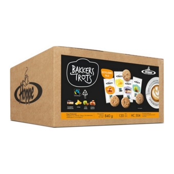 Hoppe | Bakkers Trots Fairtrade Koekjesmix | 120 stuks