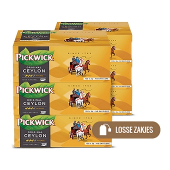 Pickwick | Ceylon | Doos 100 zakjes zonder envelop