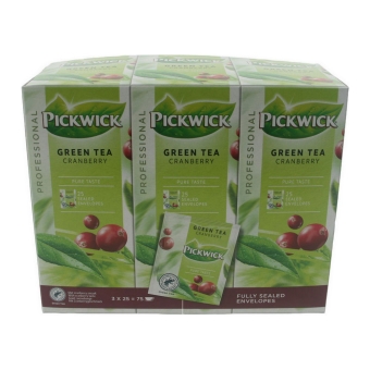 Pickwick | Professional | Groene thee Cranberry | 75 x 1.5 gram