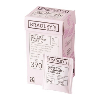 Bradley's | Organic | Strawberry & Vanilla n.390 | 100 x 2 gram