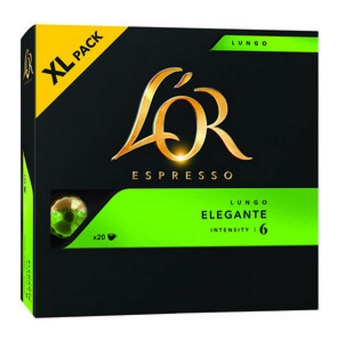 L'Or | Espresso Lungo Elegante | 20 Cups