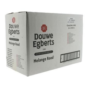 D.E. | Melange | Rood | Bonen | 2 x 3 kg