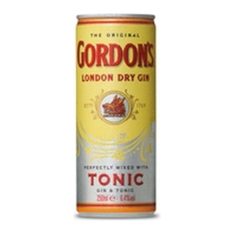 Gordon's | Gin Tonic | Blik | 12 x 25 cl