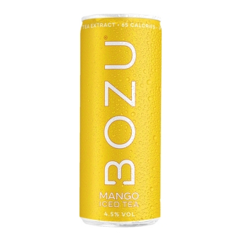 Bozu | Hard Iced Tea Mango | Blik | 12 x 25 cl