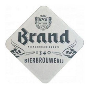 Brand | bierviltjes | Vierkant | 4 x 100 stuks