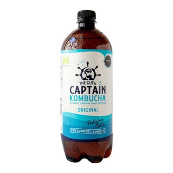 The Gutsy Captain | Kombucha Original | Bio | 6 x 1000 ml