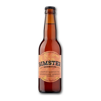 Bimster | Kombucha Grapefruit Kardemon Hop | 12 x 330 ml