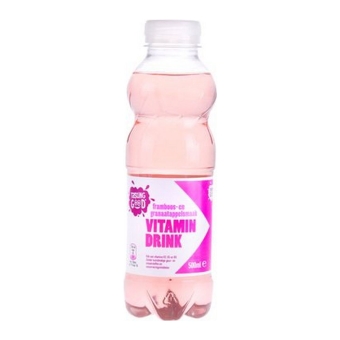 Vitamindrink | Framboos-Granaatappel | Petfles | 6 x 0.5 liter