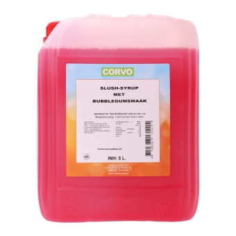 Corvo | Slush Siroop | Bubblegum | 5 liter