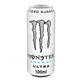 Monster | Ultra White Zero | Blik | 12 x 0.5 liter