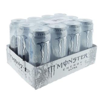 Monster | Ultra White Zero | Blik | 12 x 0.5 liter