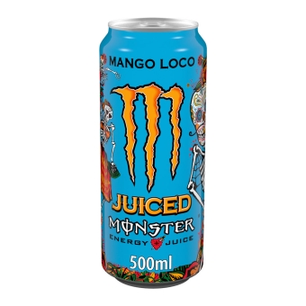 Monster | Juiced Mango Loco | Blik | 12 x 0.5 liter