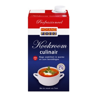 Holland Foodz | Kookroom 20% | 12 x 1 liter