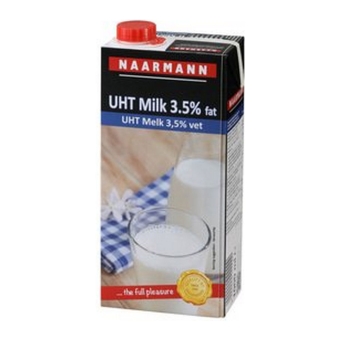 Naarmann | Volle Melk 3,5% | 12 x 1 liter