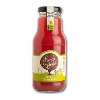 &#39;s Lands Beste | Appel/Cranberry Bio | Fles | 12 x 250 ml