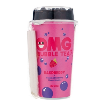 OMG | Bubble Tea Raspberry Blueberry | 10 x 270 ml