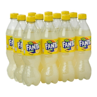 Fanta | Lemon Zero | Petfles | 12 x 0,5 liter