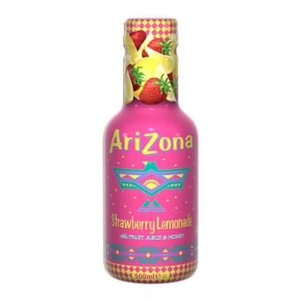 Arizona | Strawberry Lemonade | 6 x 0.5 liter