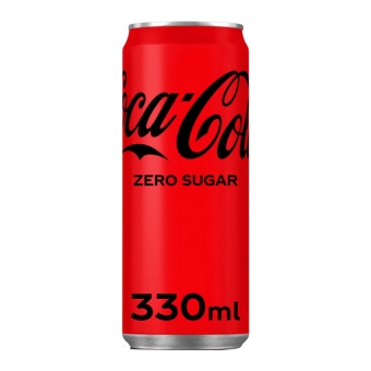 Coca Cola | Zero | Sleek Blik | 24 x 33 cl