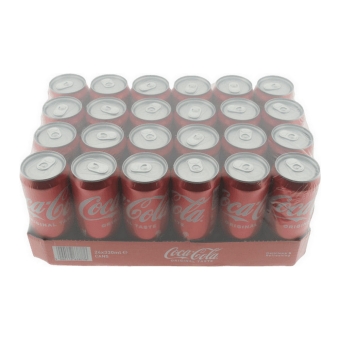 Coca Cola | Regular | Sleek Blik | 24 x 33 cl