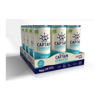 The Gutsy Captain | Kombucha Original | Bio | 12 x 250 ml