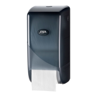 Euro Products | Toiletpapierdispenser | Doprollen | Kunststof | Zwart