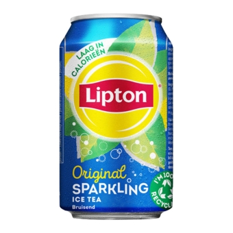 Lipton Ice Tea Sparkling | Blik 24 x 33 cl