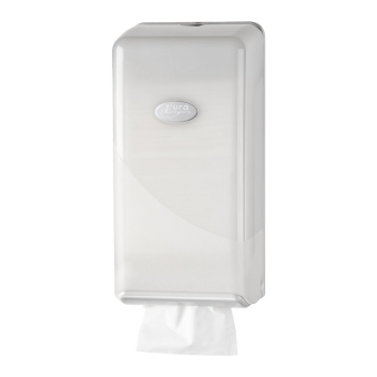 Euro Products | Toiletpapierdispenser Bulkpack | Kunststof | Wit