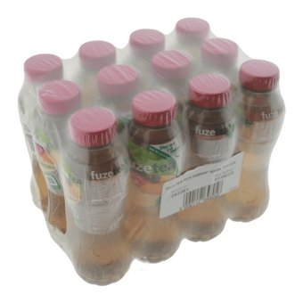 Fuze Black Tea Peach Hibiscus | 12 x 0,4 liter