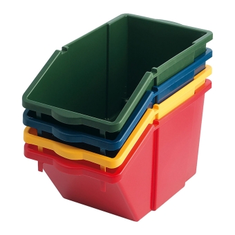 Recyclingbox blauw