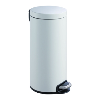 EKO Serene Step Bin 30 liter wit