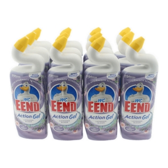 WC eend | Toiletreiniger |  Lavender fresh | Fles 12 x 750 ml