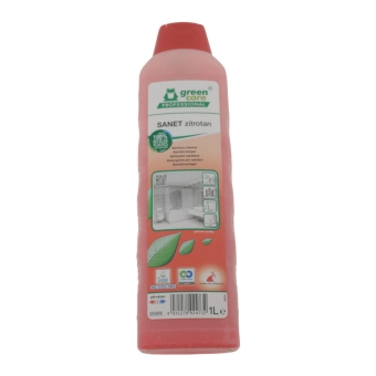 Green Care | Sanet Zitrotan | Sanitairreiniger | Fles 10 x 1 liter